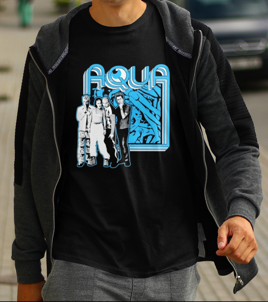 Aqua Band Members Barbie Girl 90s Pop Music Nostalgia T-Shirt