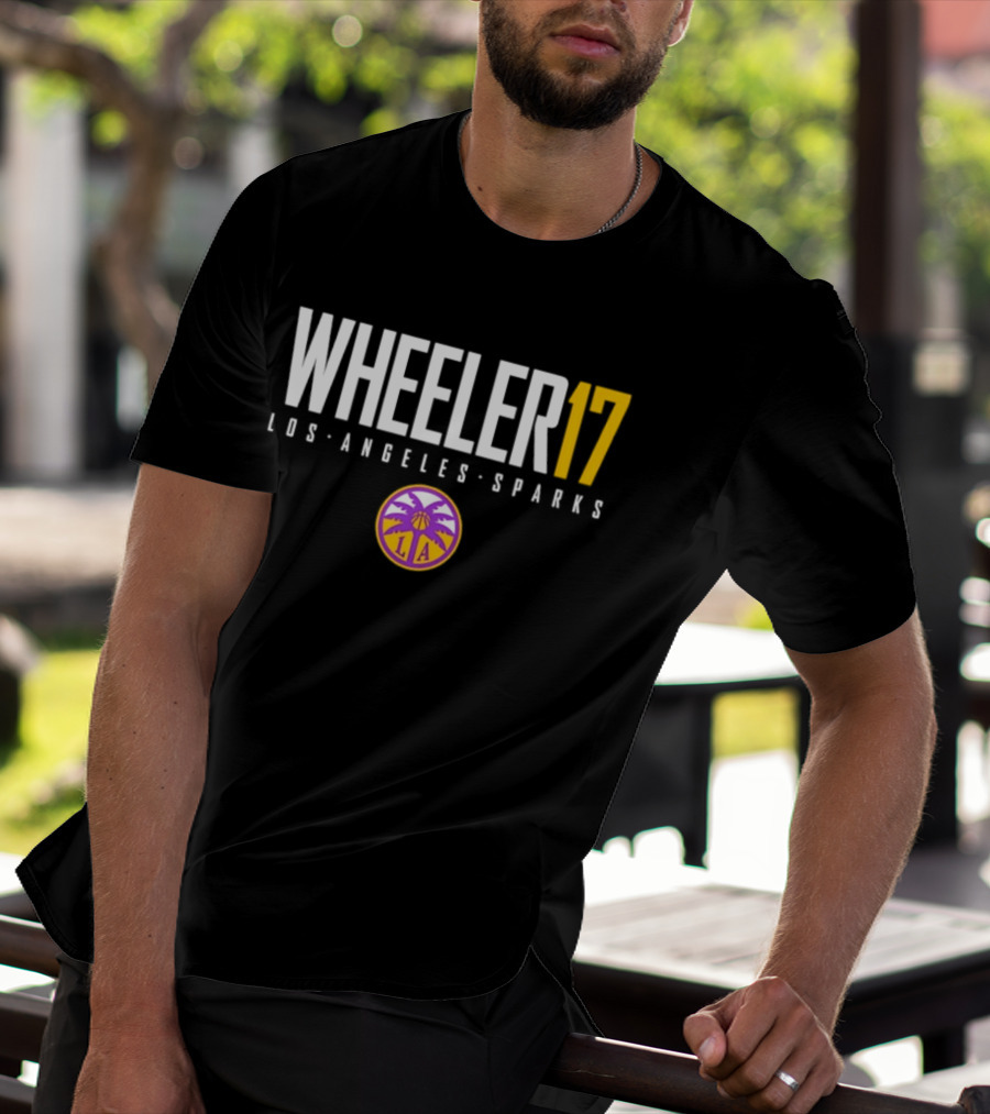 Wheeler 17 Los Angeles Sparks WNBA LA T-Shirt