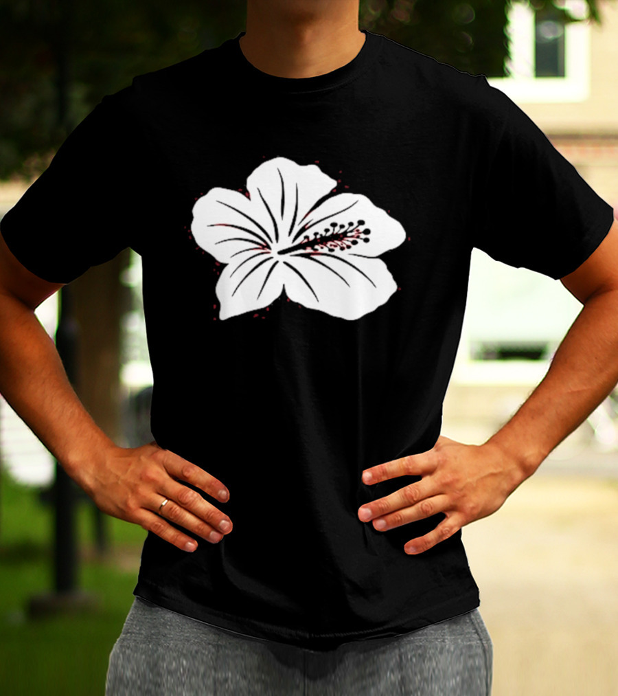 Below Deck Mediterranean Aesha Scott Hibiscus Flower T-Shirt