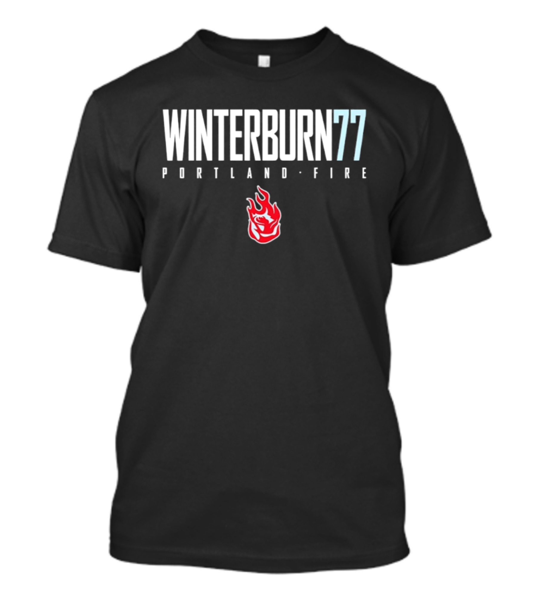 Winterburn 77 Portland Fire WNBA Flame T-Shirt
