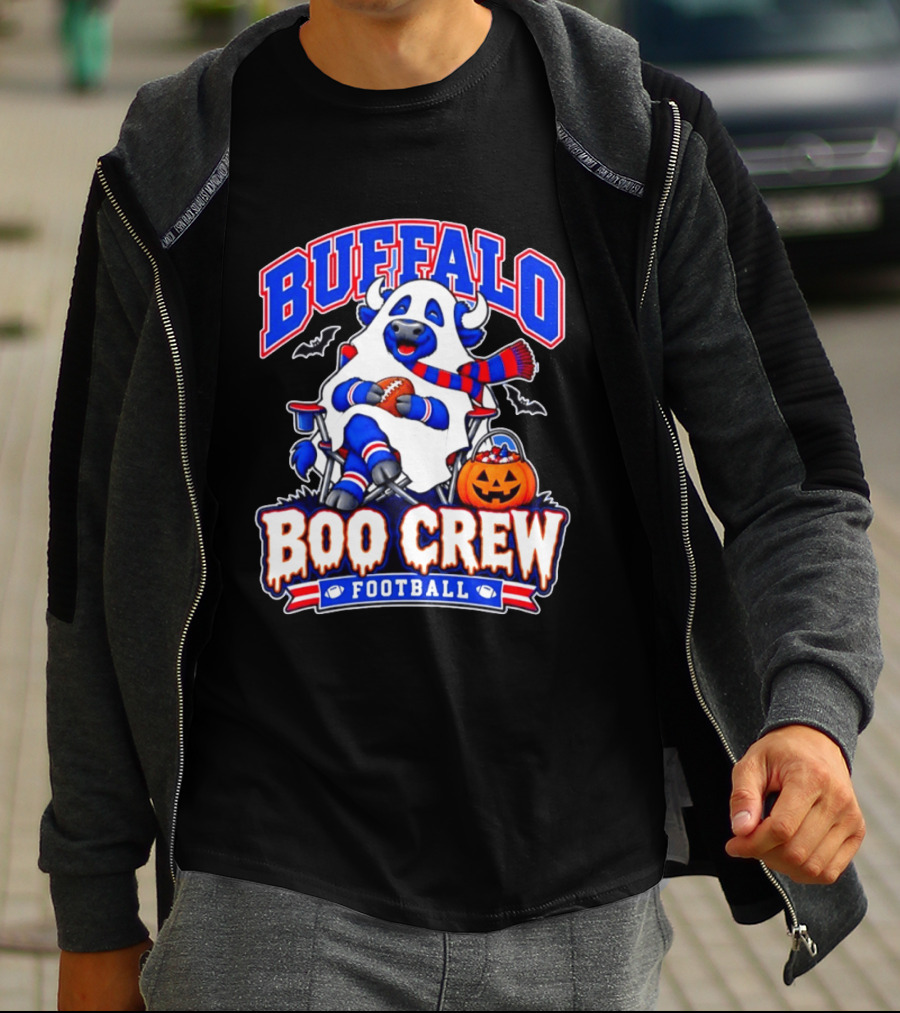 Buffalo Bills Boo Crew Halloween Football 2026 T-Shirt