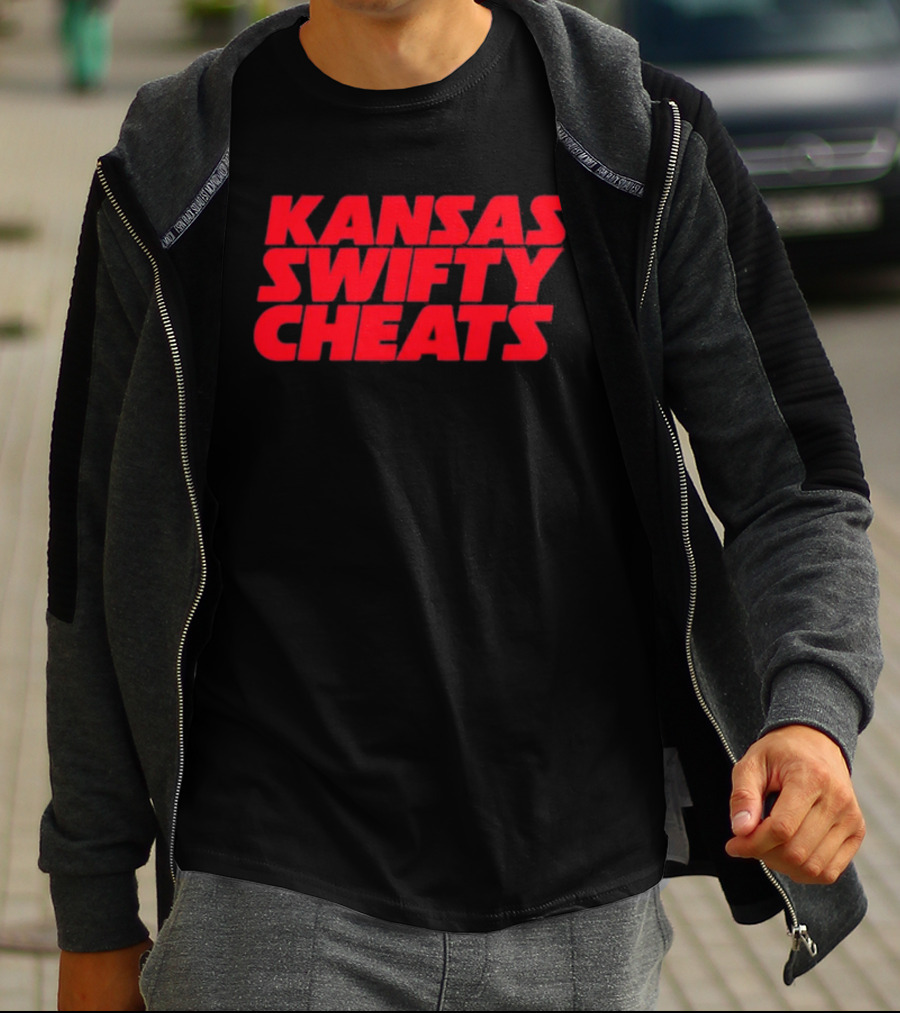 Kansas Swifty Cheats Bold Red T-Shirt