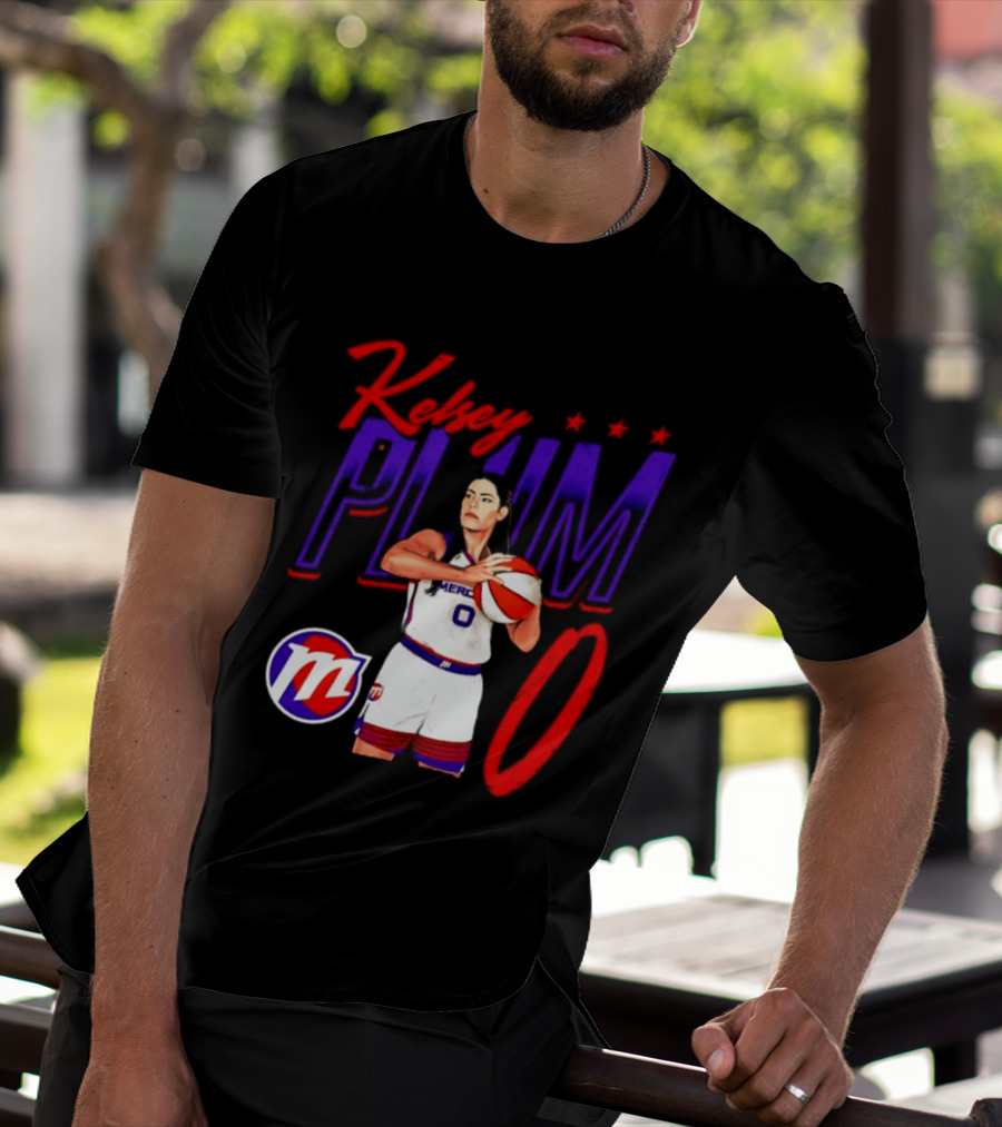 Kelsey Plum 0 Mercury WNBA Basketball Player T-Shirt