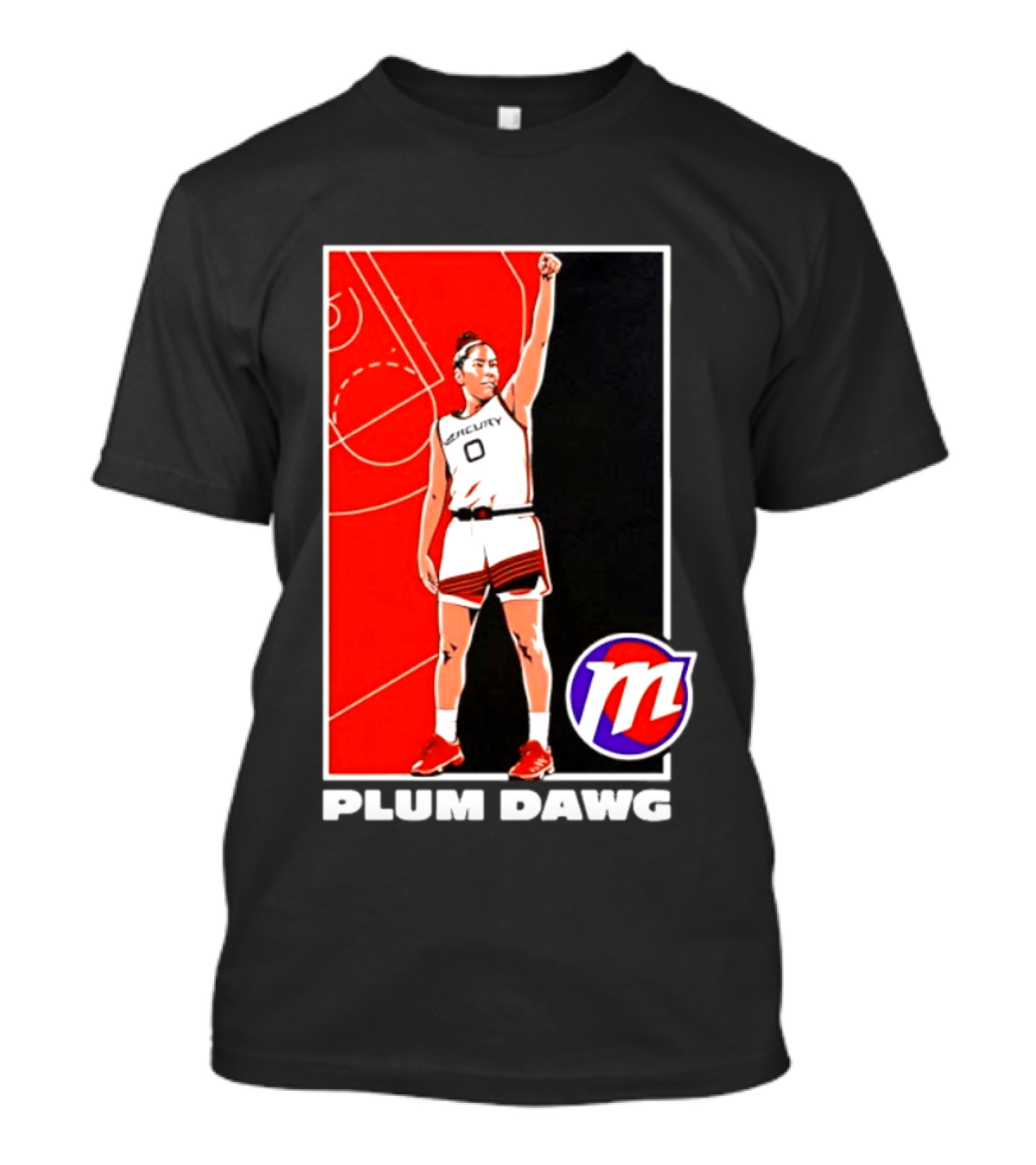 Kelsey Plum Phoenix Mercury 2026 WNBA Plum Dawg T-Shirt