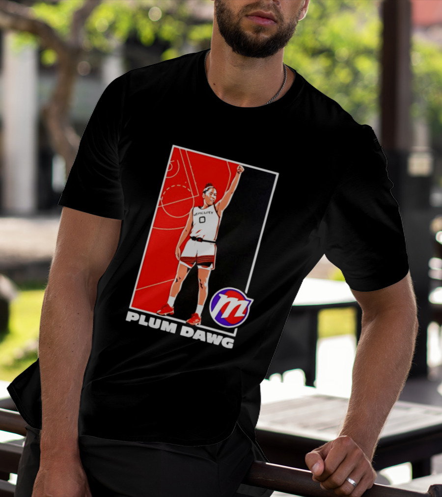Kelsey Plum Phoenix Mercury 2026 WNBA Plum Dawg T-Shirt