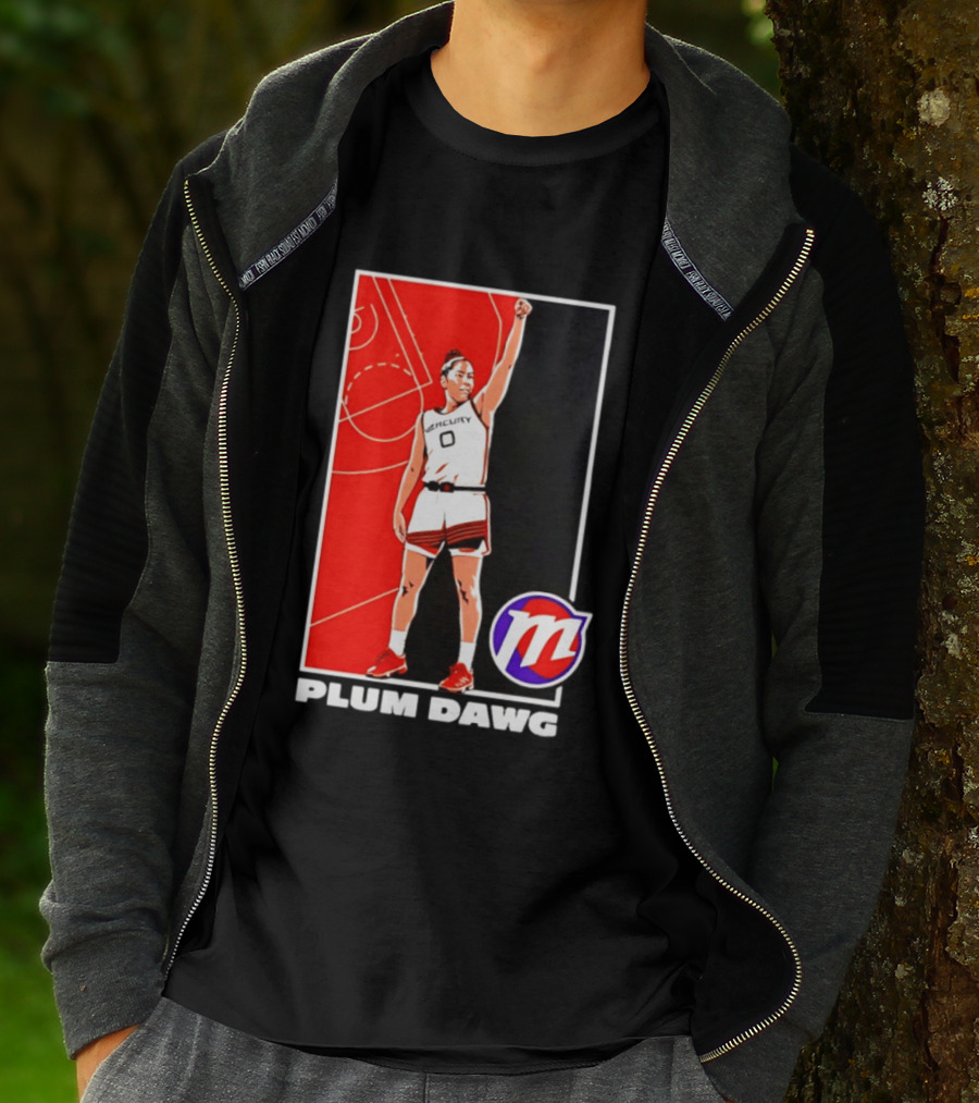 Kelsey Plum Phoenix Mercury 2026 WNBA Plum Dawg T-Shirt