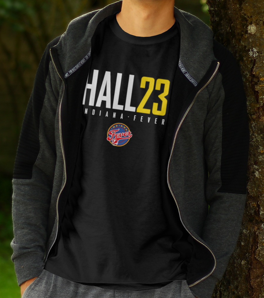 Indiana Fever Lexie Hall 23 WNBA Team Fan Gear T-Shirt