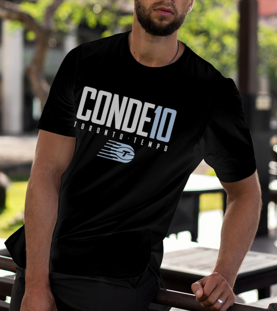 Conde 10 Toronto Tempo WNBA T-Shirt