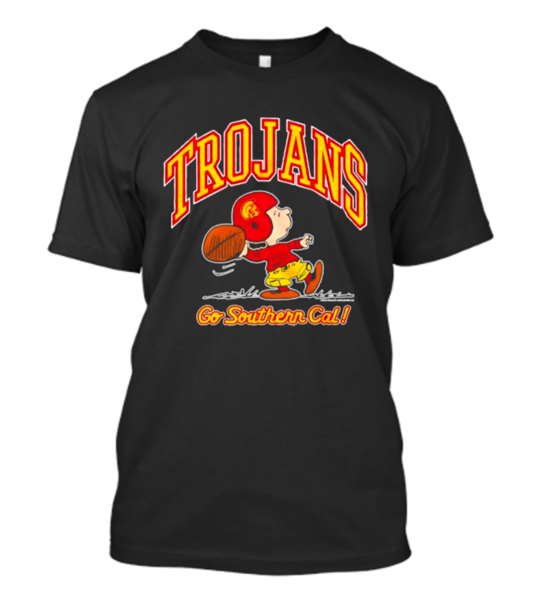 Trojans Peanuts Charlie Brown Go Southern Cal T-Shirt