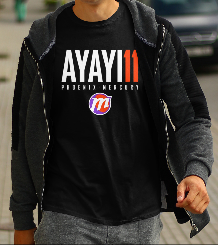 Phoenix Mercury Ayayi 11 WNBA Player Jersey T-Shirt