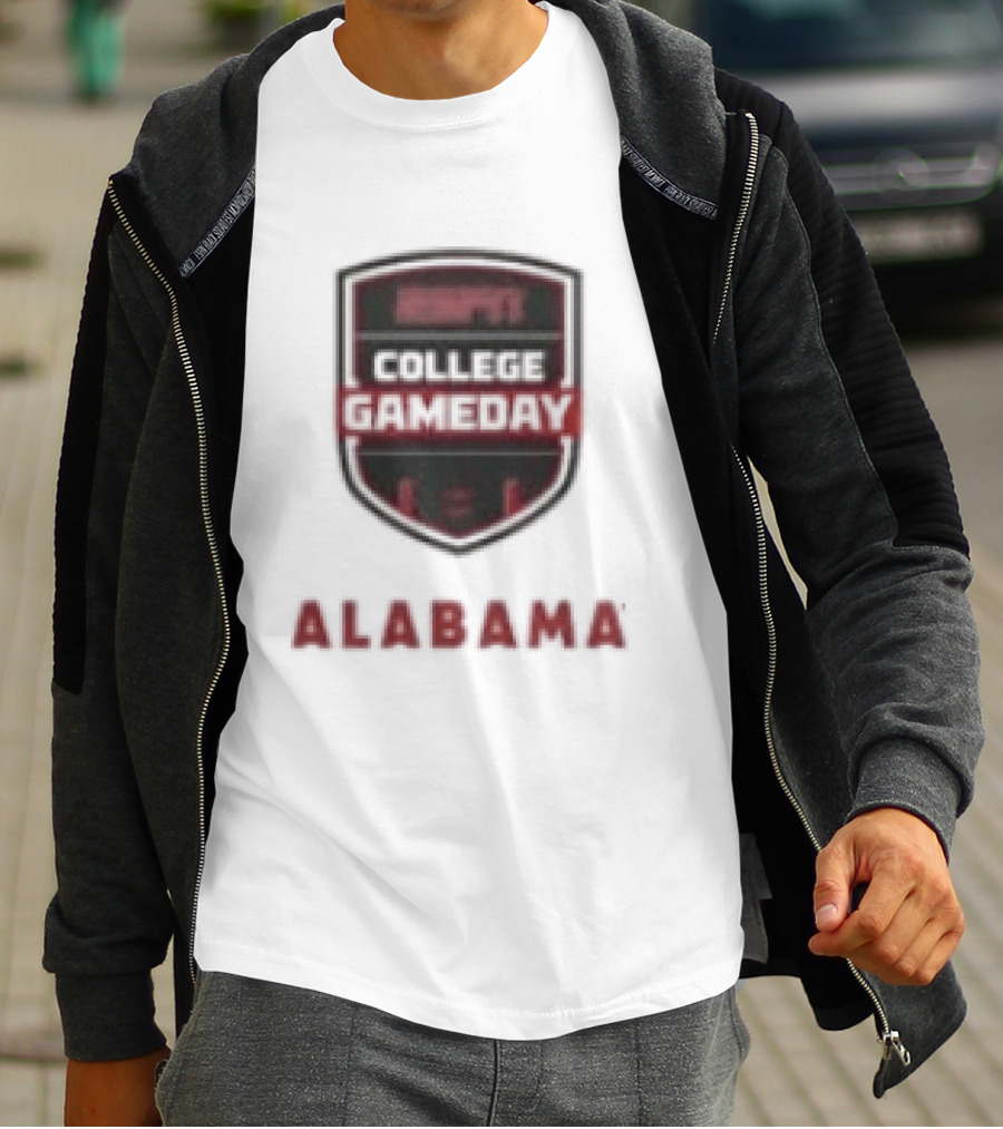 ESPN College GameDay Alabama Crimson Tide Stadium T-Shirt