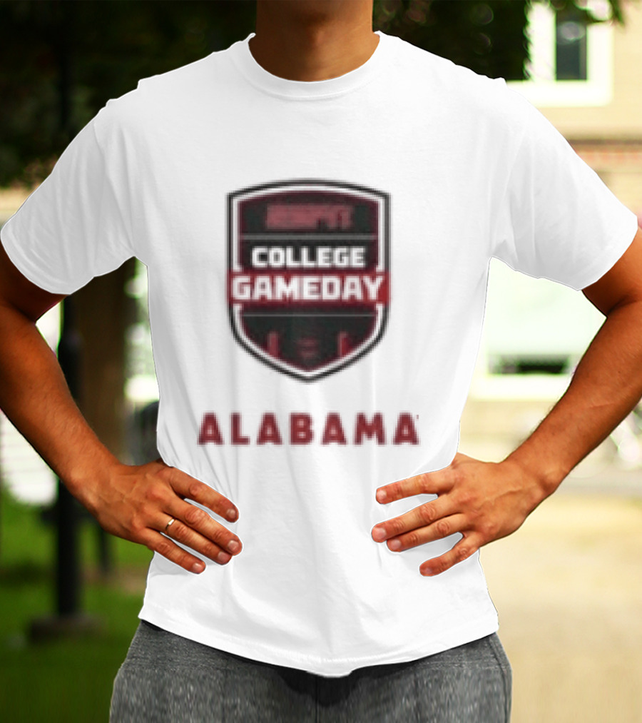 ESPN College GameDay Alabama Crimson Tide Stadium T-Shirt