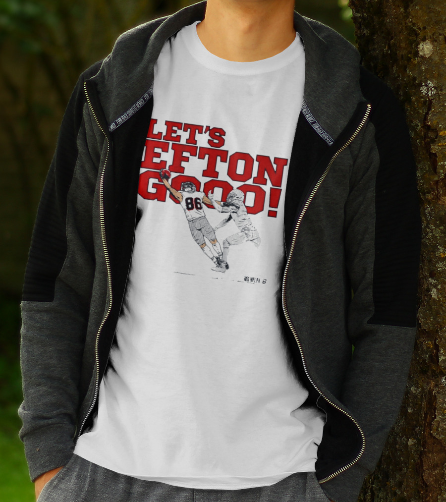LET'S EFTON GO 88 Football Action Sports T-Shirt