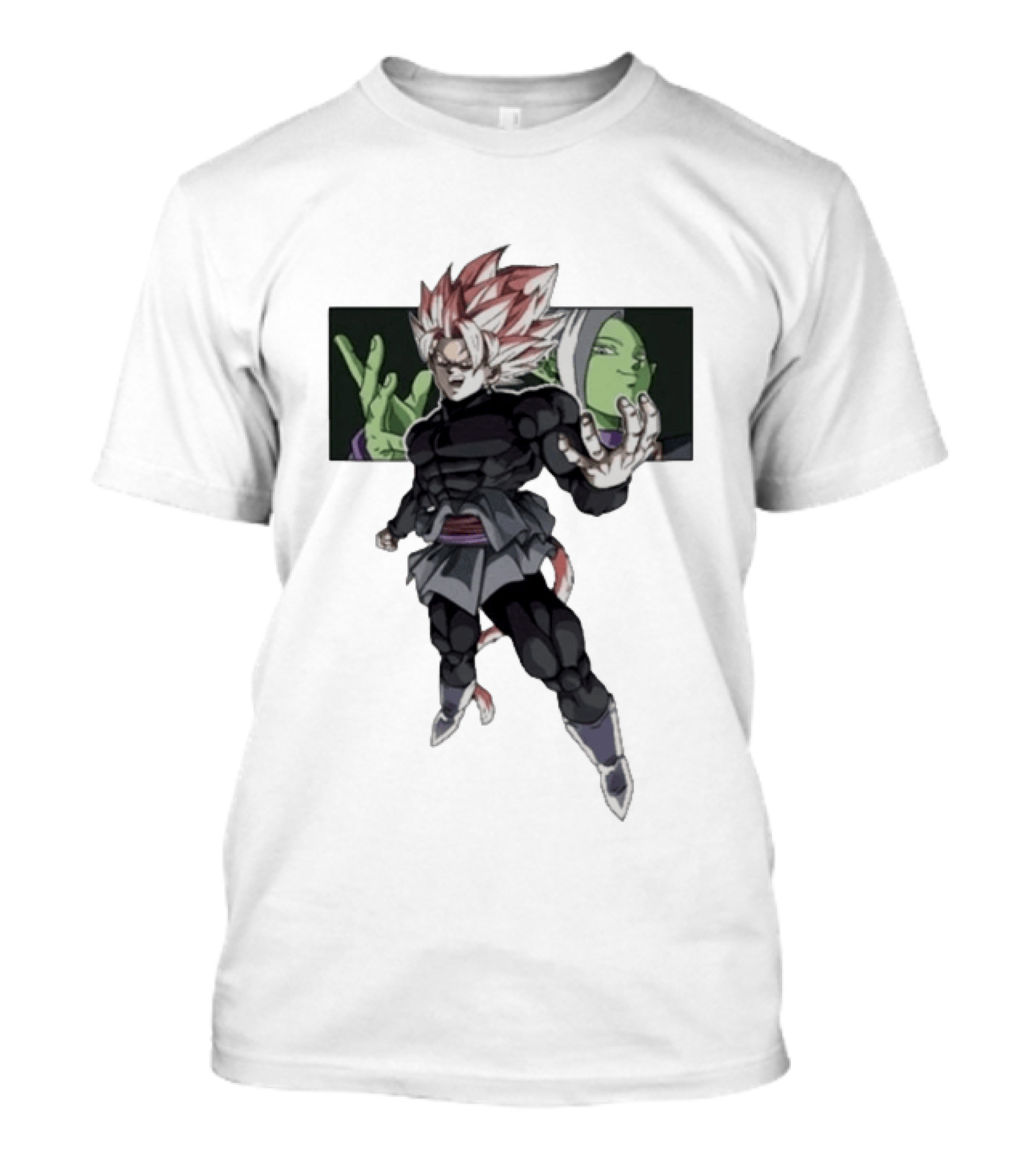 Goku Black Zamasu Fusion Dragon Ball Super Anime Villain Transformation T-Shirt
