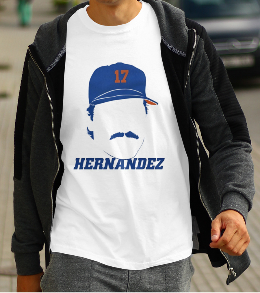 Keith Hernandez 17 New York Mets Baseball Cap T-Shirt