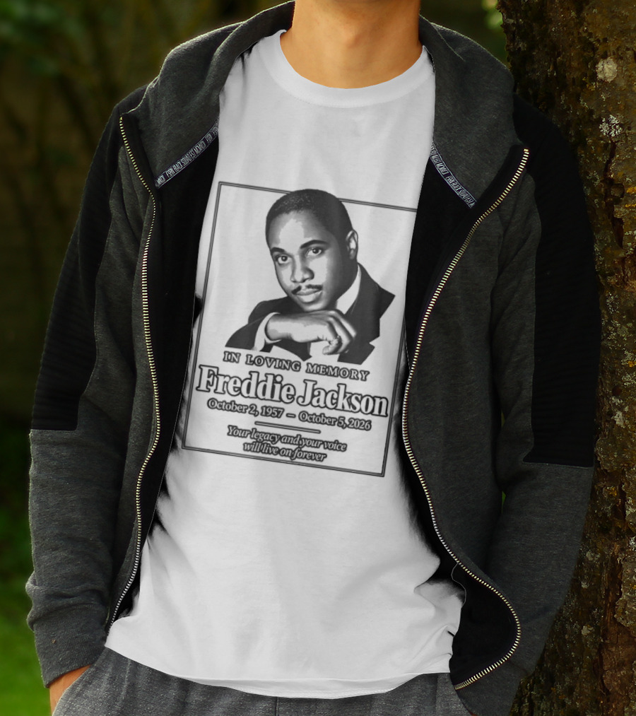 Rest In Peace Freddie Jackson 1957 2026 T-Shirt