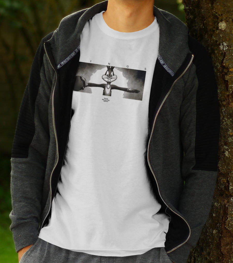 Wings Bugs Bunny Basketball Russell Westbrook Jordan Collaboration T-Shirt