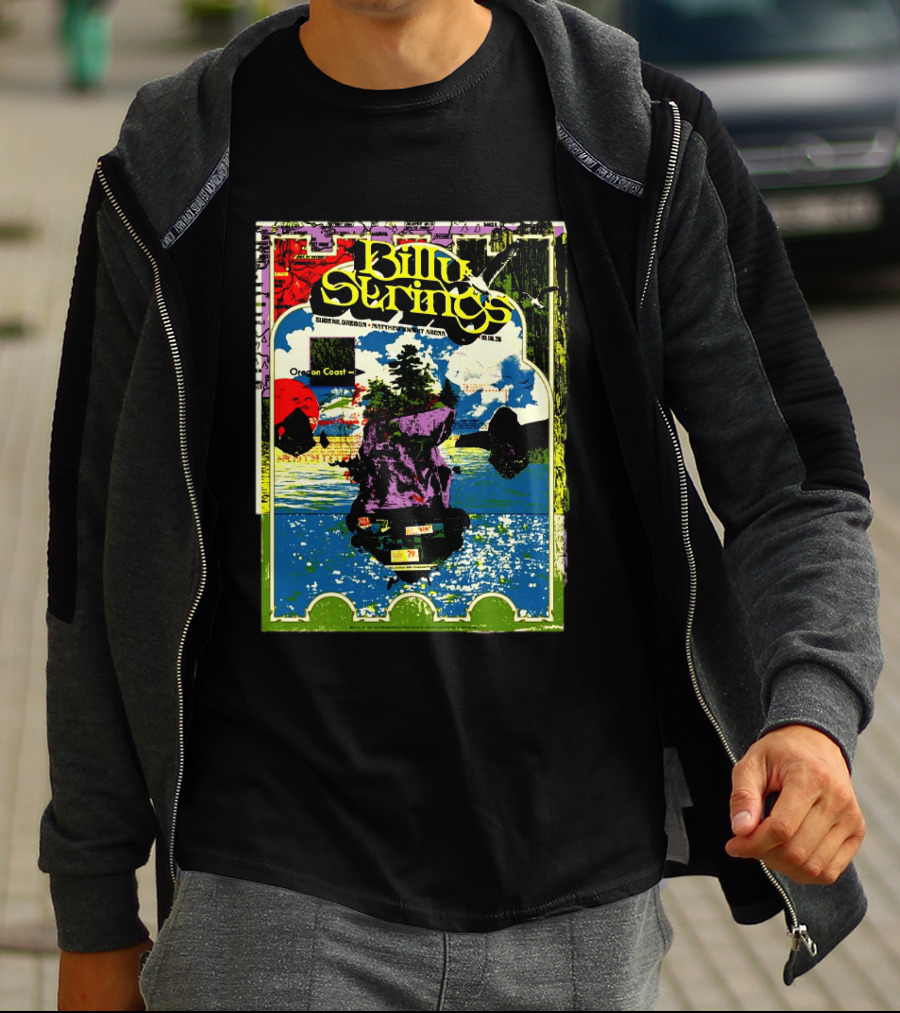Billy Strings Eugene Oregon Matthew Knight Arena October 6 2026 Oregon Coast T-Shirt