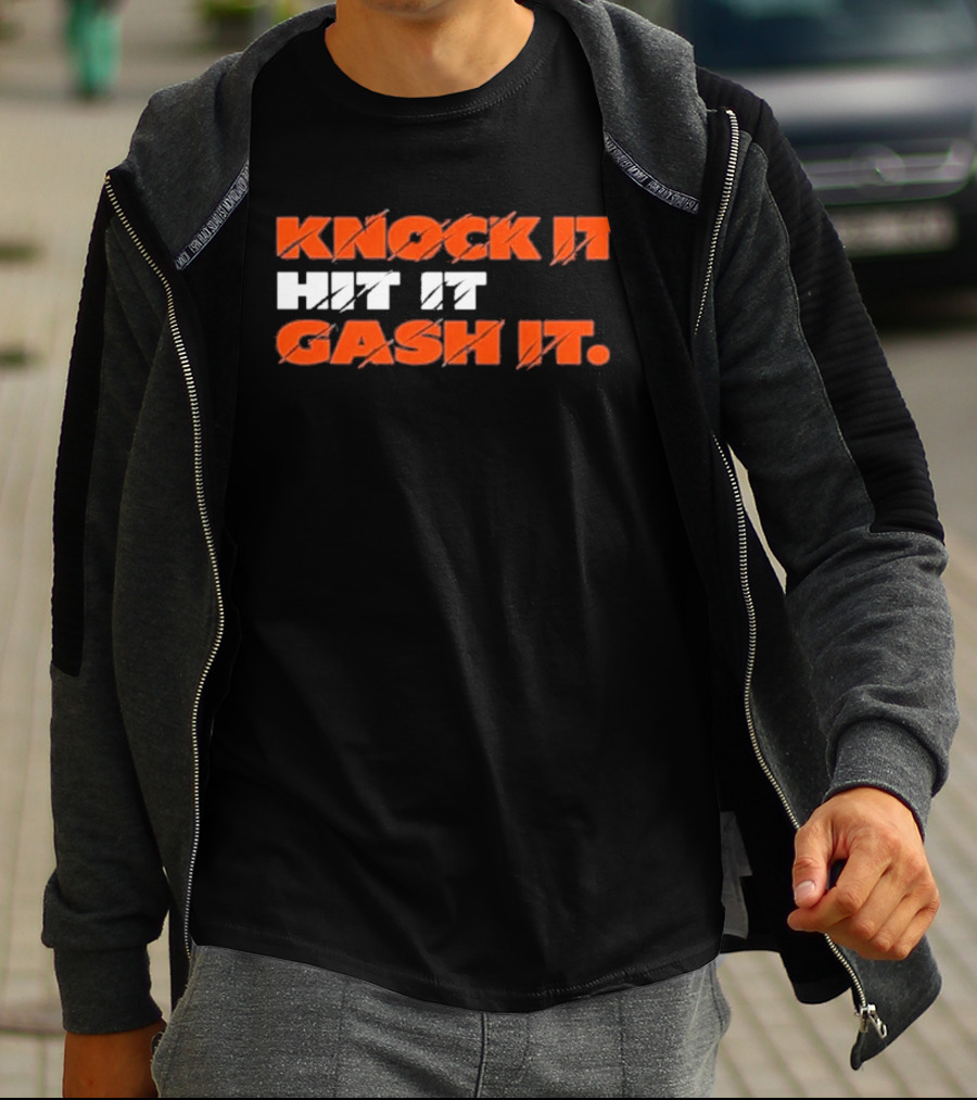 Chicago Bears Knock It Hit It Gash It T-Shirt