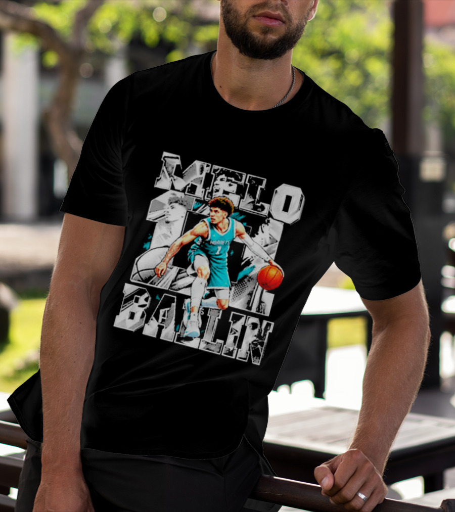 Classic LaMelo Ball Melo TEA Ballin Charlotte Hornets Bootleg Rap T-Shirt
