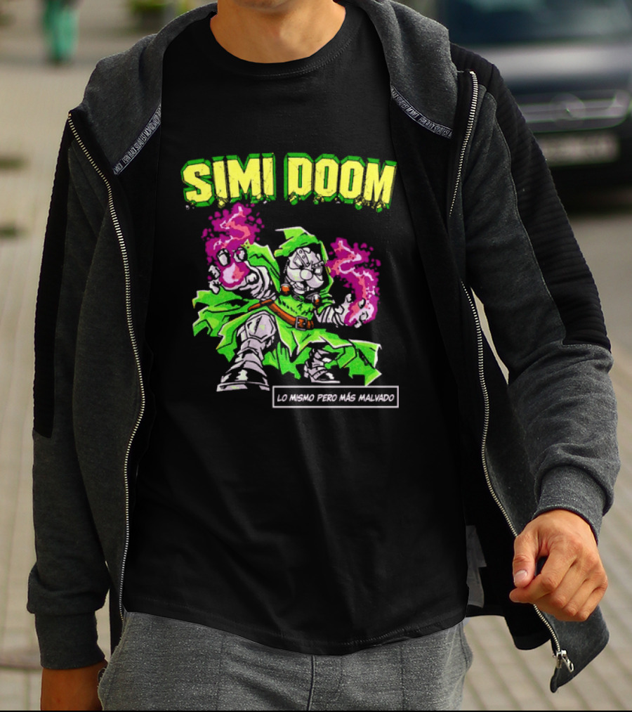 Simi Doom Lo Mismo Pero Más Malvado Doctor Doom Comic T-Shirt