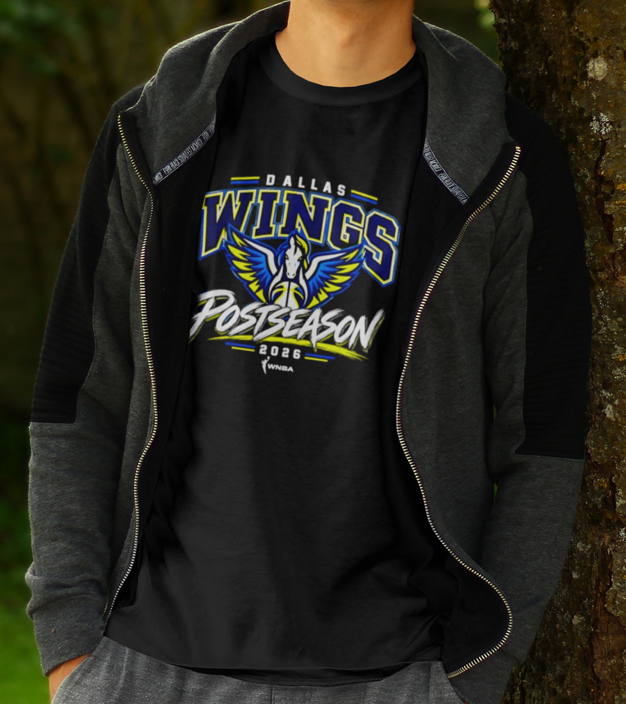 Dallas Wings WNBA Postseason 2026 Basketball Team Fans T-Shirt