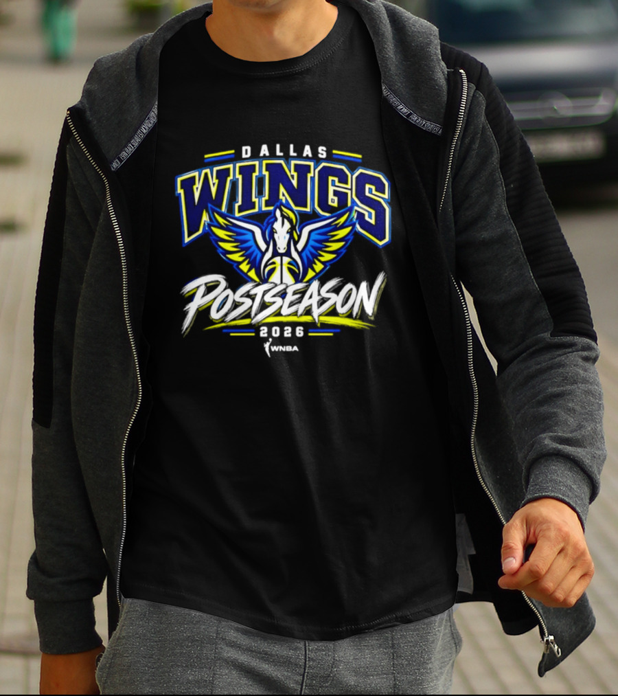 Dallas Wings WNBA Postseason 2026 Basketball Team Fans T-Shirt