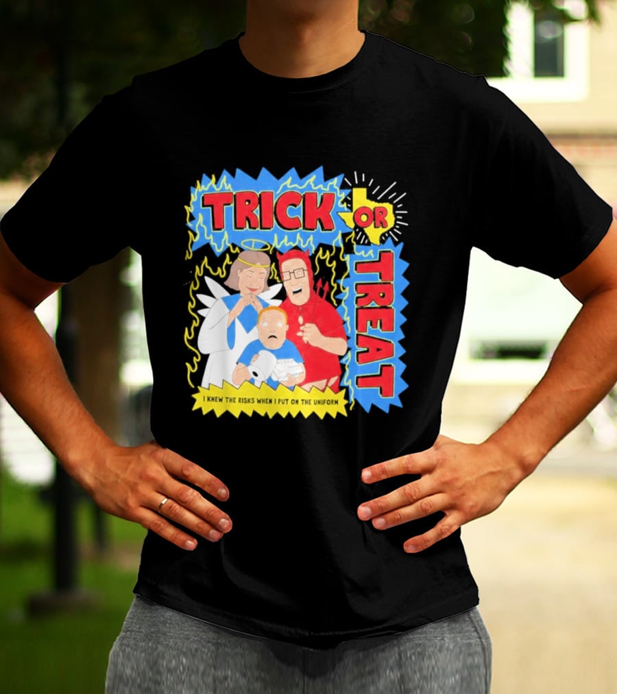 Trick Or Treat Hank Hill Halloween 2026 T-Shirt
