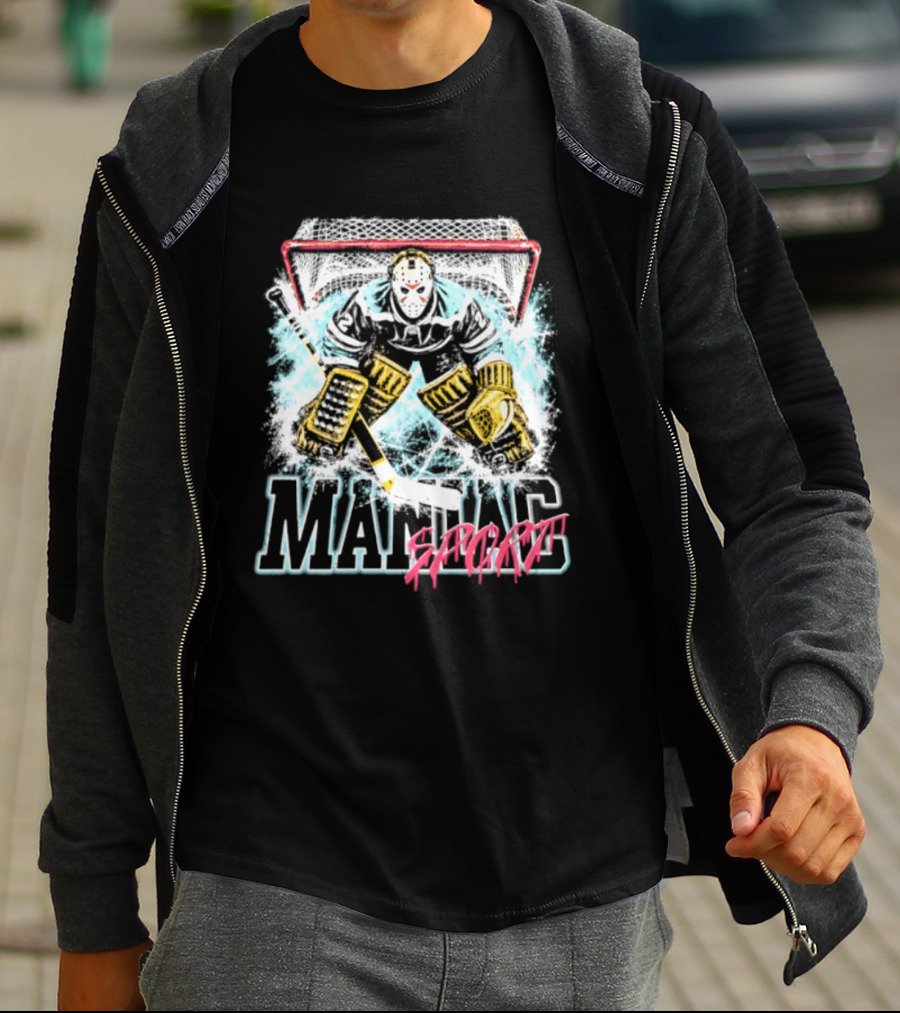 Jason Voorhees Maniac Sport 2026 Hockey Halloween T-Shirt
