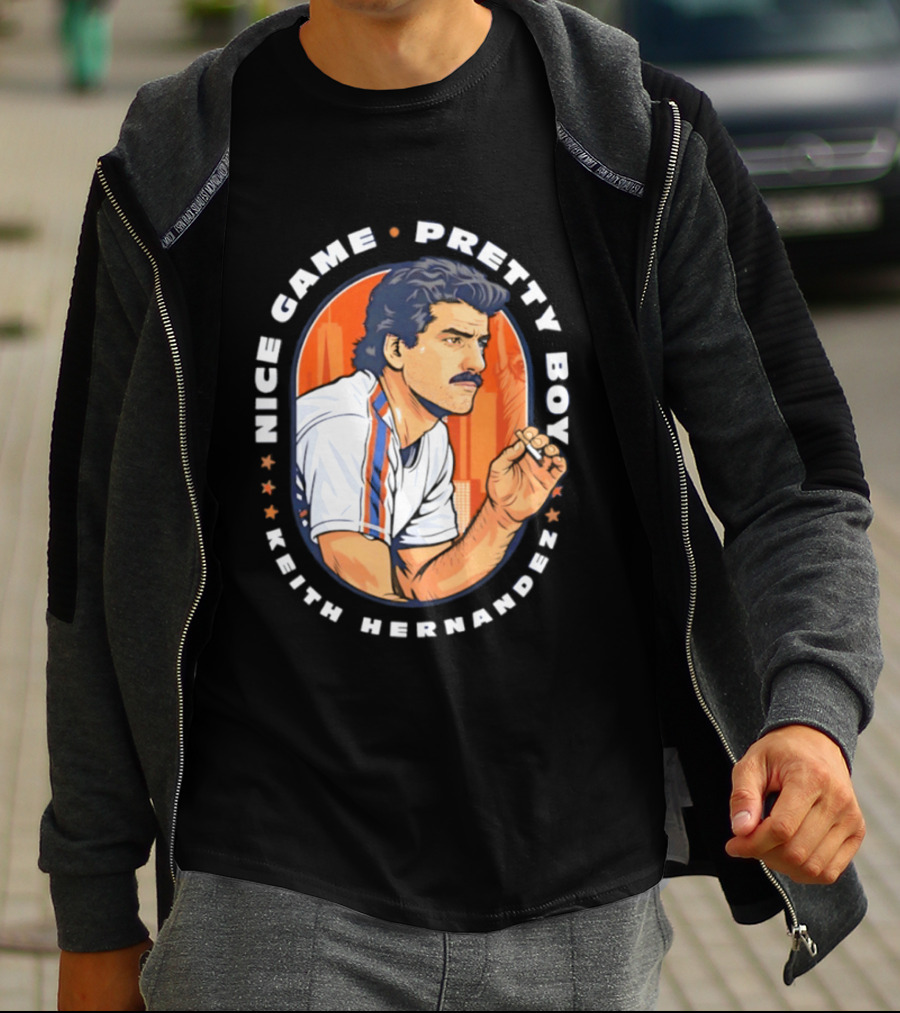 Keith Hernandez New York Mets Nice Game Pretty Boy T-Shirt