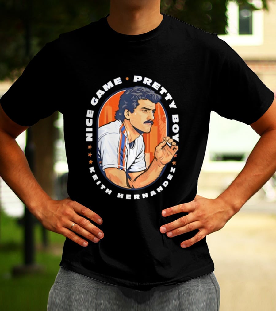 Keith Hernandez New York Mets Nice Game Pretty Boy T-Shirt