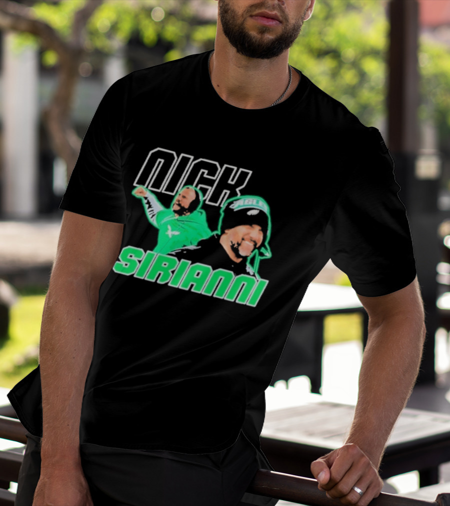 Nick Sirianni Philadelphia Eagles Kelly Green T-Shirt