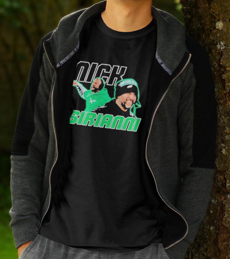 Nick Sirianni Philadelphia Eagles Kelly Green T-Shirt