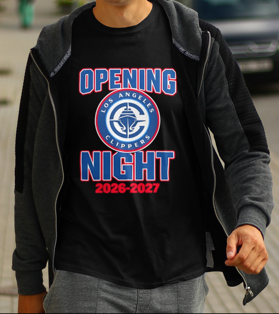 Los Angeles Clippers Opening Night 2026 2027 T-Shirt