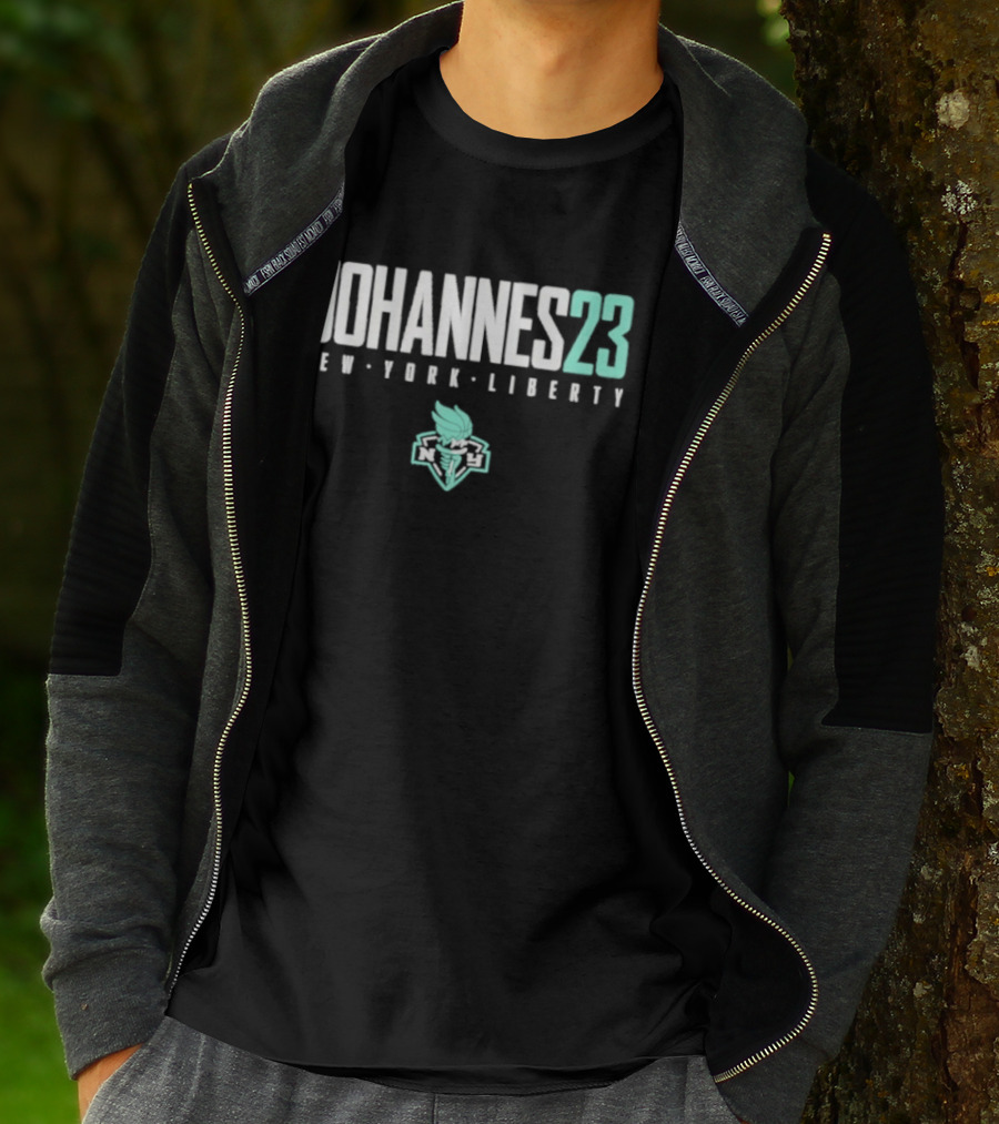 Marine Johannes 23 New York Liberty WNBA T-Shirt