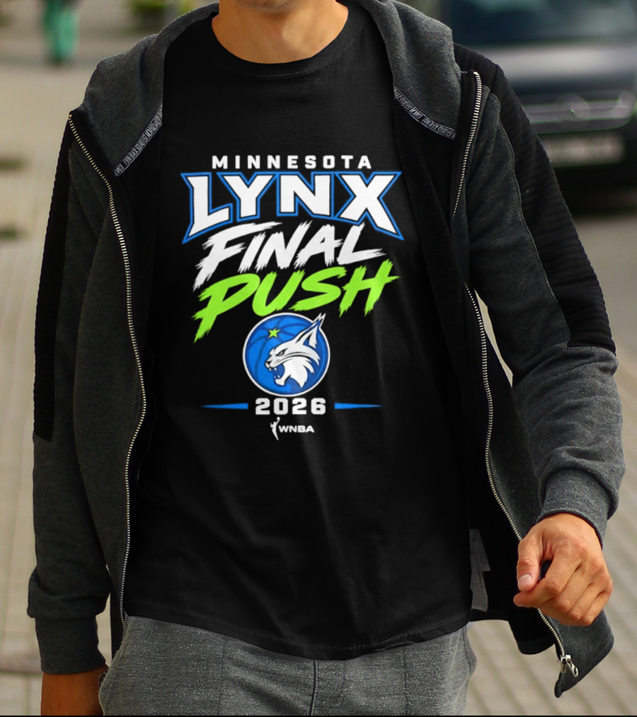 Minnesota Lynx Final Push 2026 WNBA T-Shirt