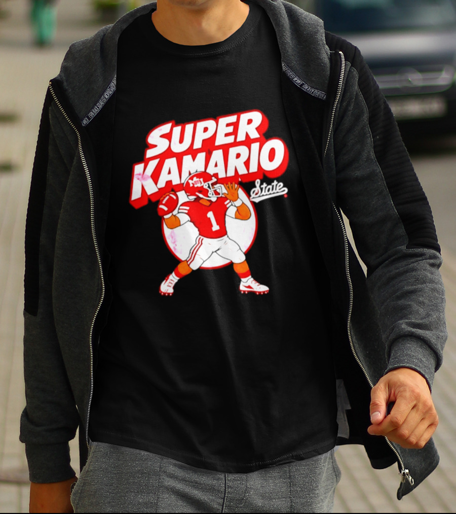 Super Kamario Mississippi State Bulldogs Football Player T-Shirt