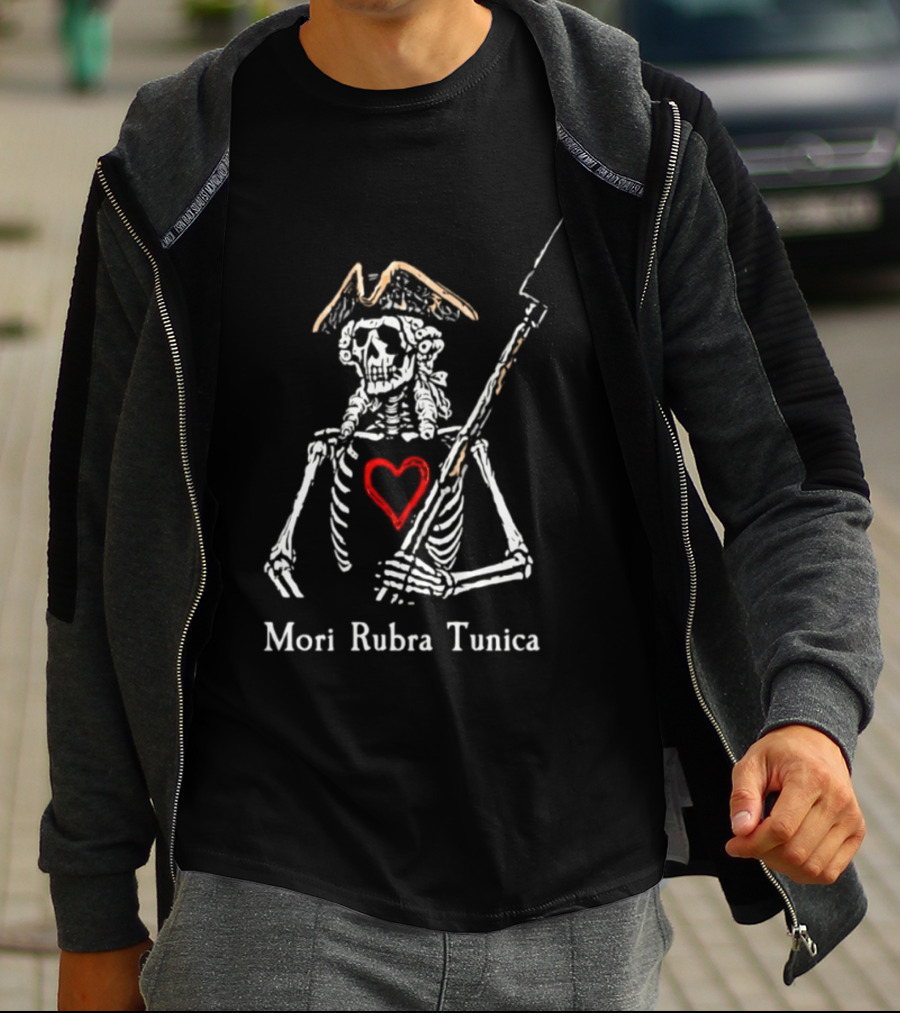 Mori Rubra Tunica Skeleton With Heart T-Shirt