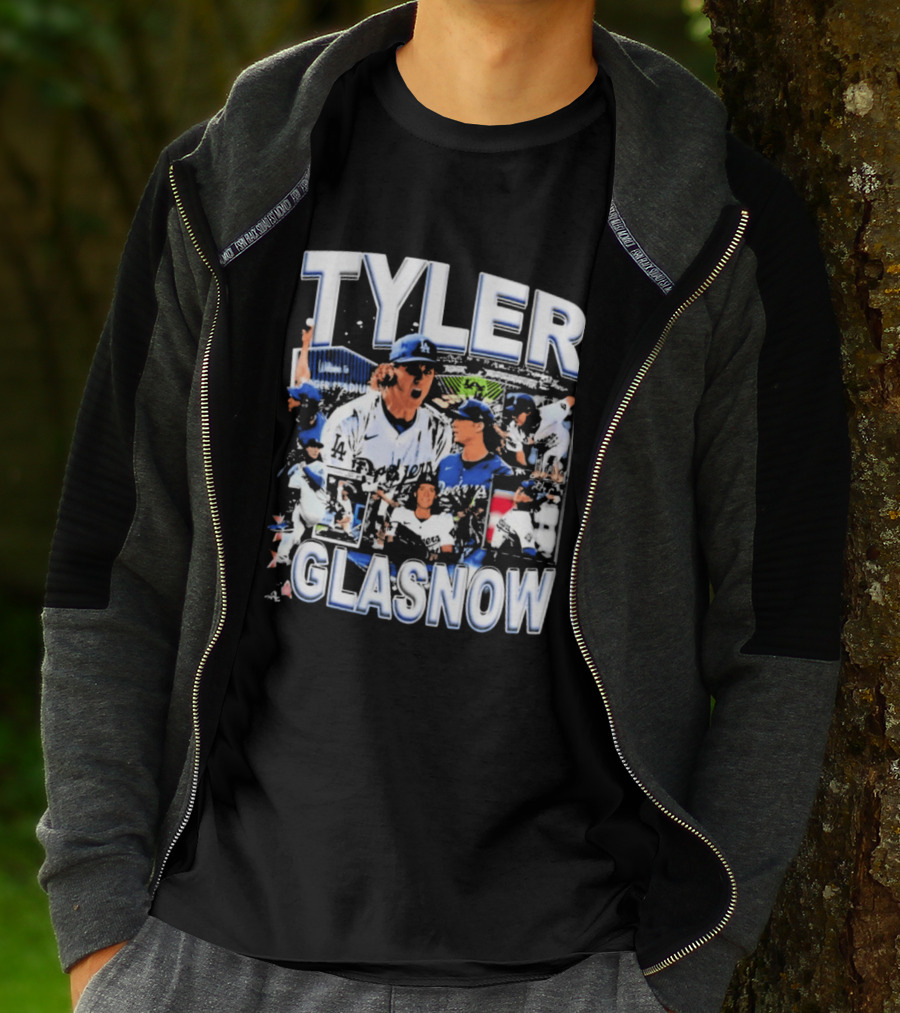 Tyler Glasnow Los Angeles Dodgers Baseball Team T-Shirt