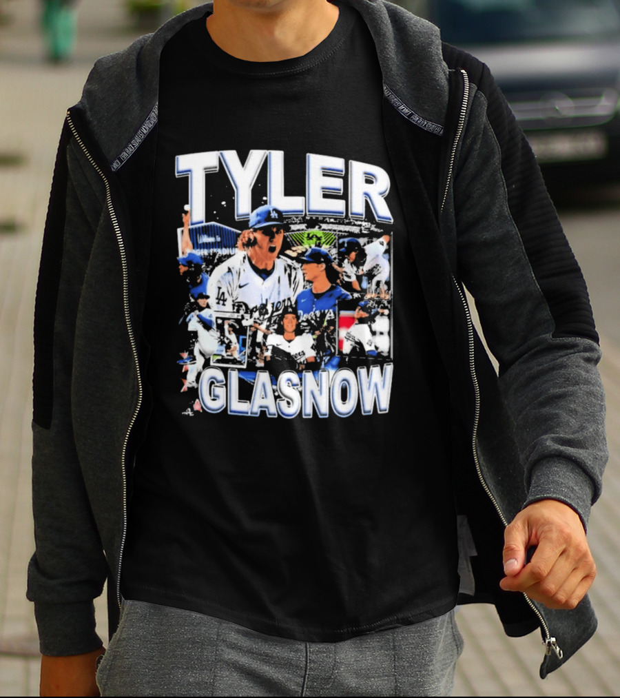 Tyler Glasnow Los Angeles Dodgers Baseball Team T-Shirt
