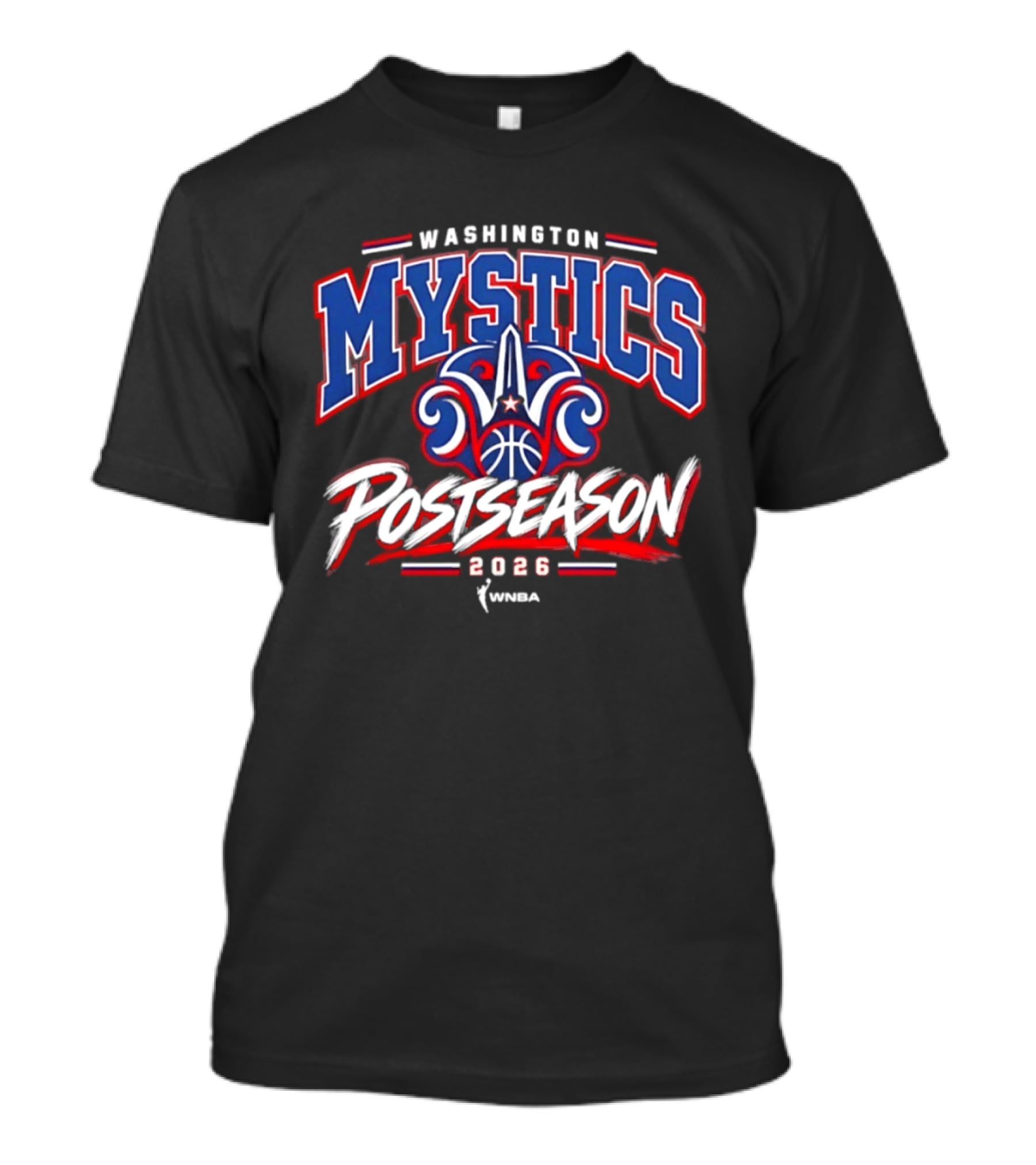 Washington Mystics WNBA Postseason 2026 Basketball Sports Team T-Shirt