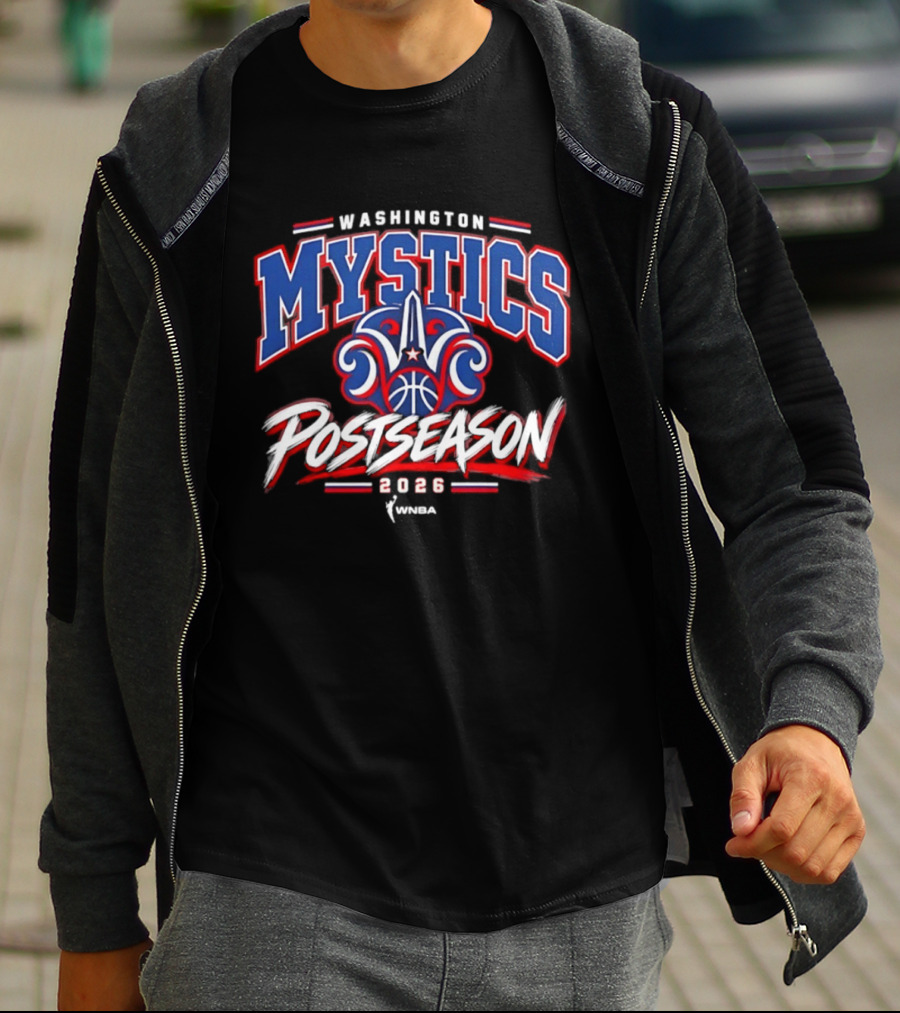 Washington Mystics WNBA Postseason 2026 Basketball Sports Team T-Shirt