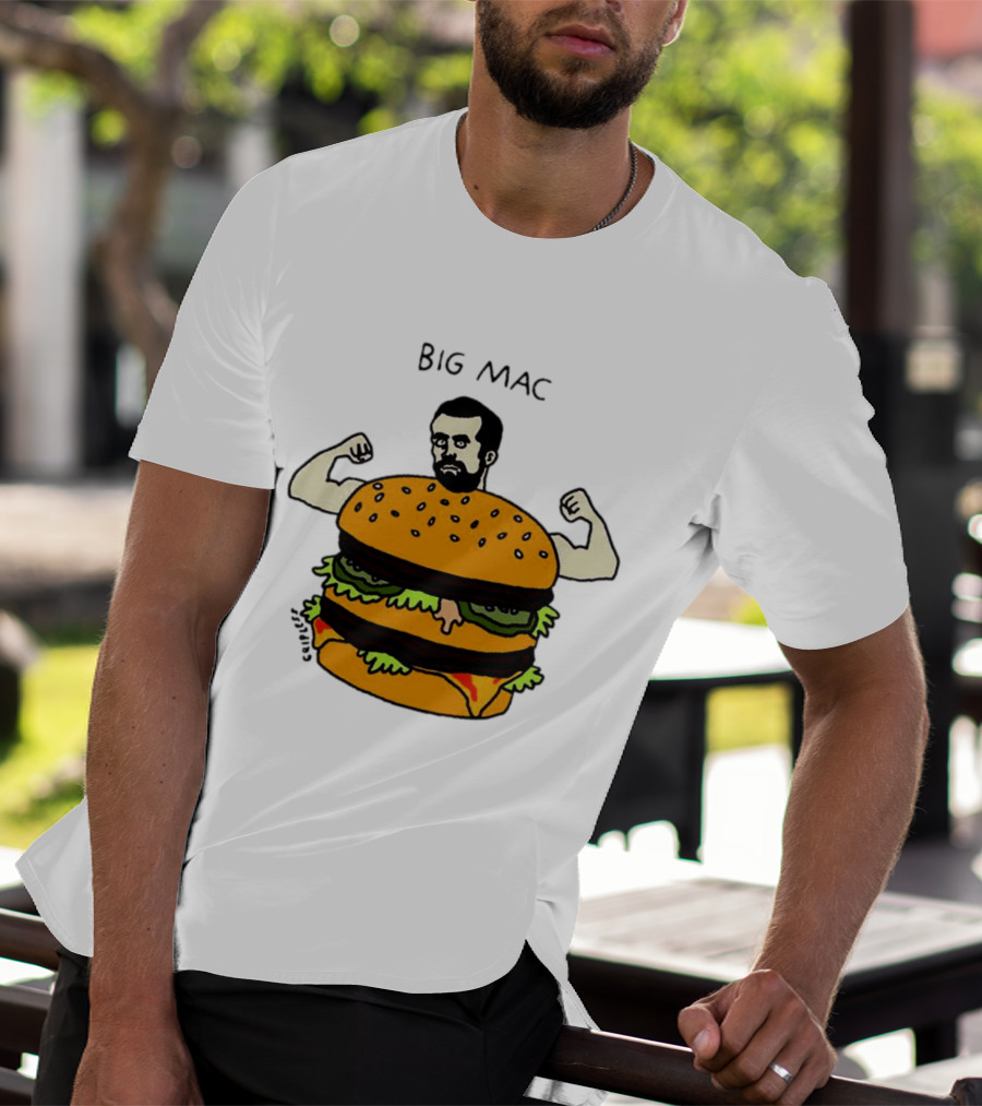 Big Mac Muscle Burger Mac DeMarco Meme T-Shirt
