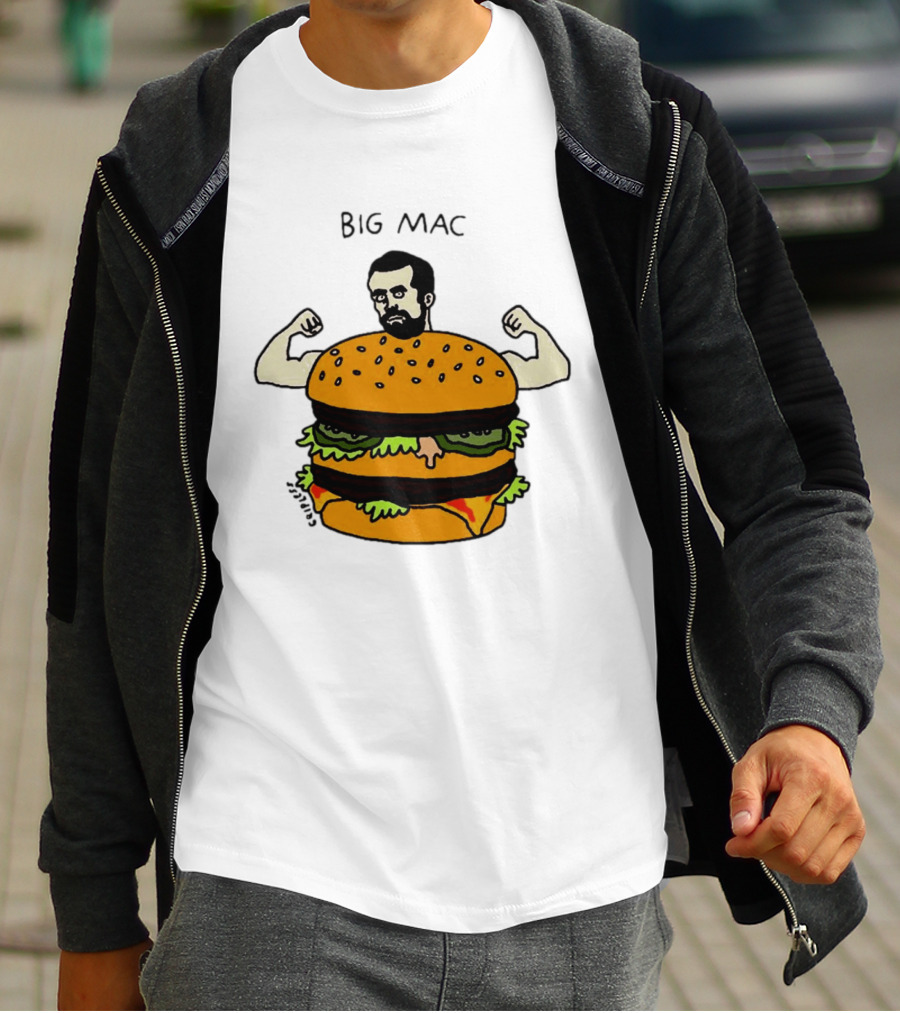 Big Mac Muscle Burger Mac DeMarco Meme T-Shirt