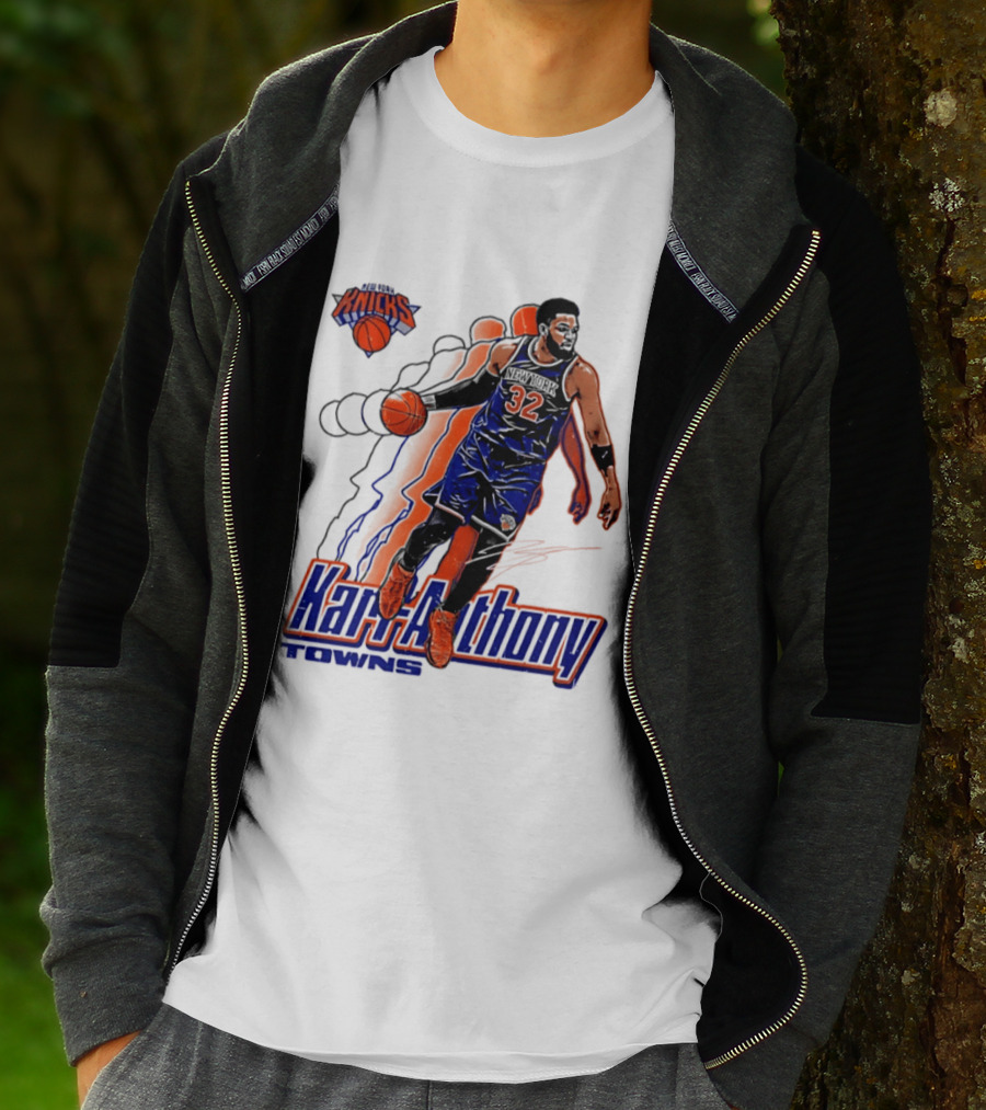 Karl Anthony Towns New York Knicks Basketball 32 T-Shirt