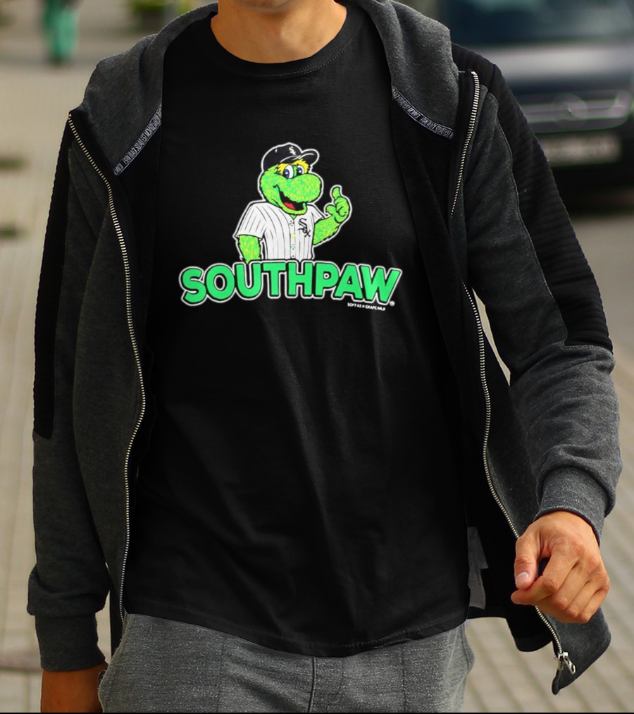 Chicago White Sox Southpaw Mascot Promo MLB Official Merchandise T-Shirt