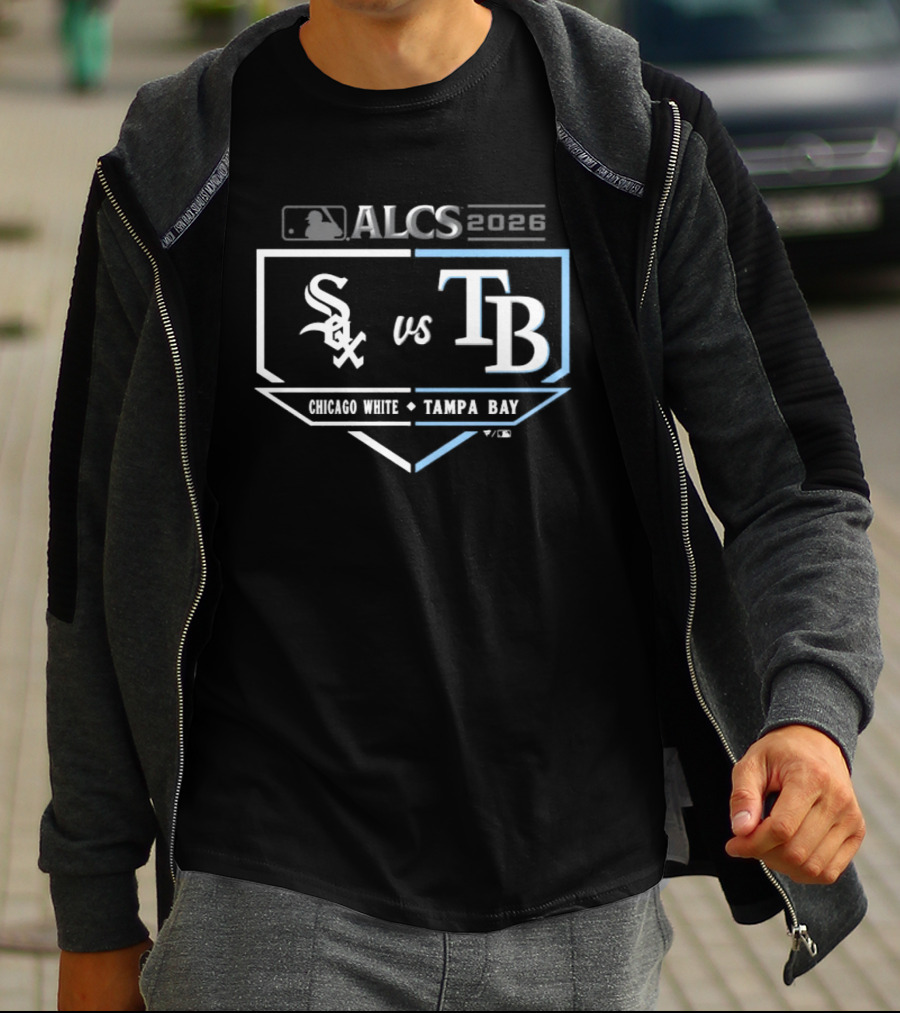MLB 2026 ALCS Chicago White Sox Vs Tampa Bay Rays Matchup T-Shirt