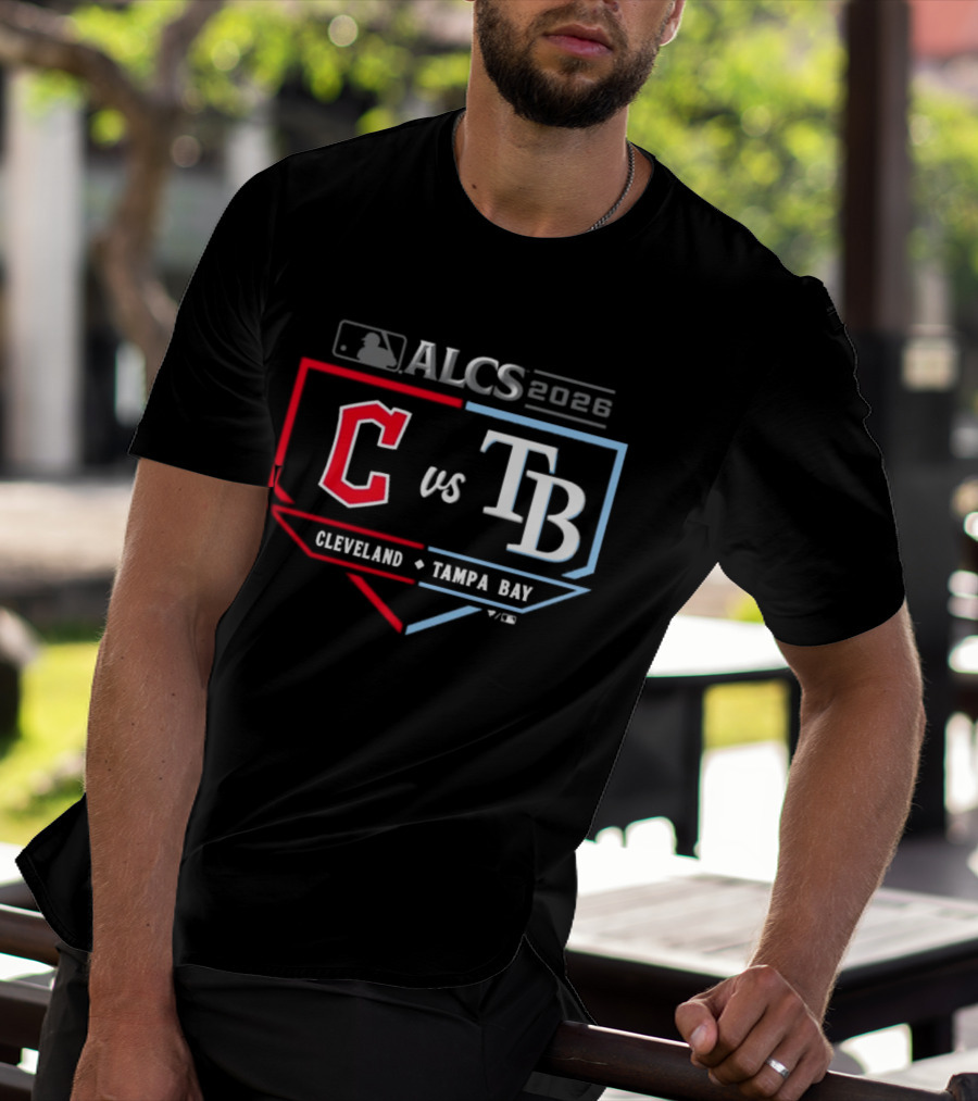 Cleveland Guardians Vs Tampa Bay Rays 2026 ALCS Matchup Official MLB T-Shirt