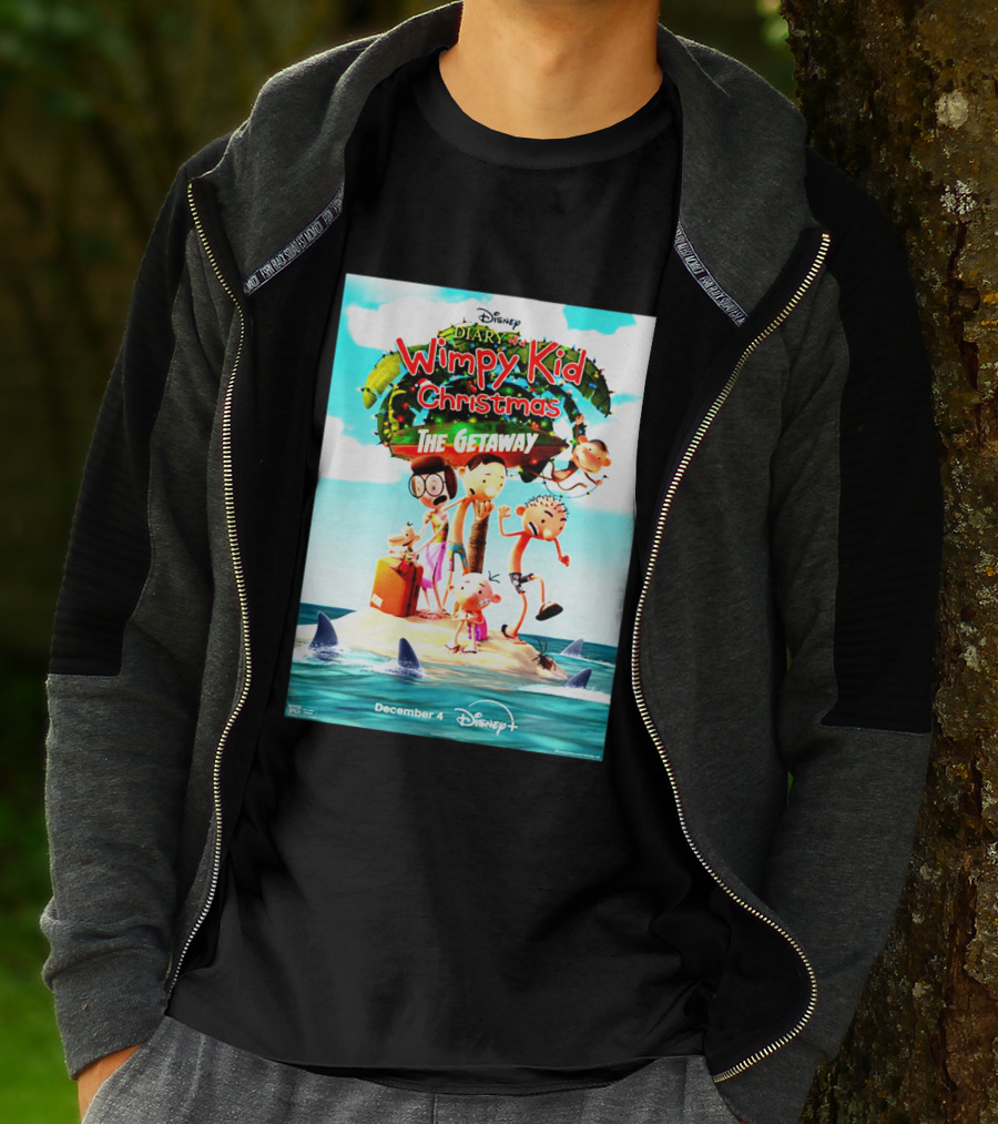 Disney Diary Of A Wimpy Kid Christmas The Getaway December 4 Disney+ T-Shirt