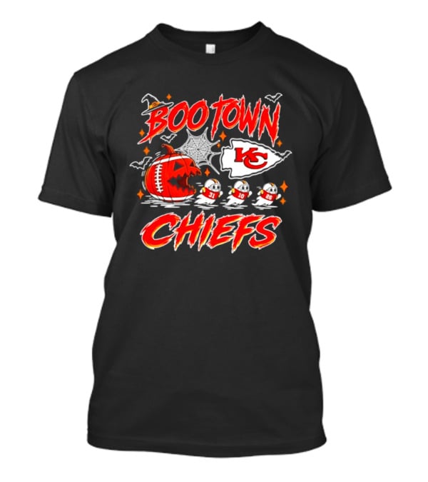 Kansas City Chiefs Boo Town Halloween Pac Man 2026 T-Shirt